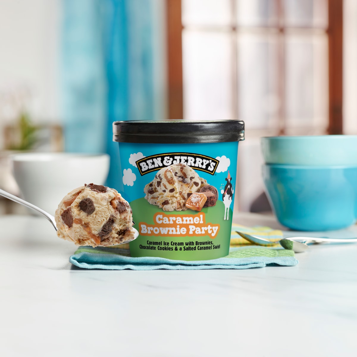 Caramel Brownie Party Glass - Tub 3 / 4