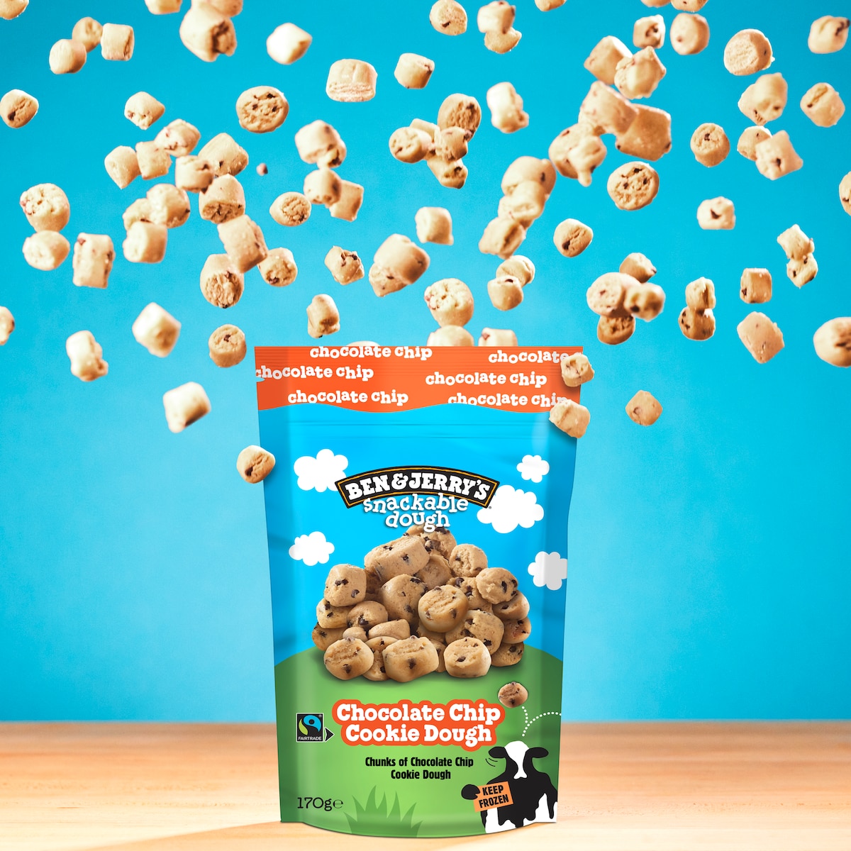Chocolate Chip Cookie Dough Chunks - Bag 3 / 3
