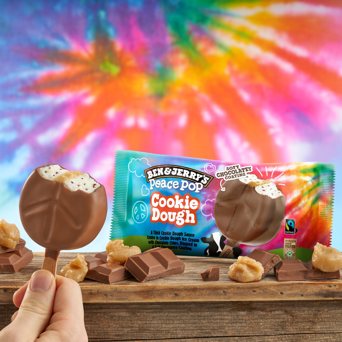 Cookie Dough Peace Pop Glass - Bar 1 / 1
