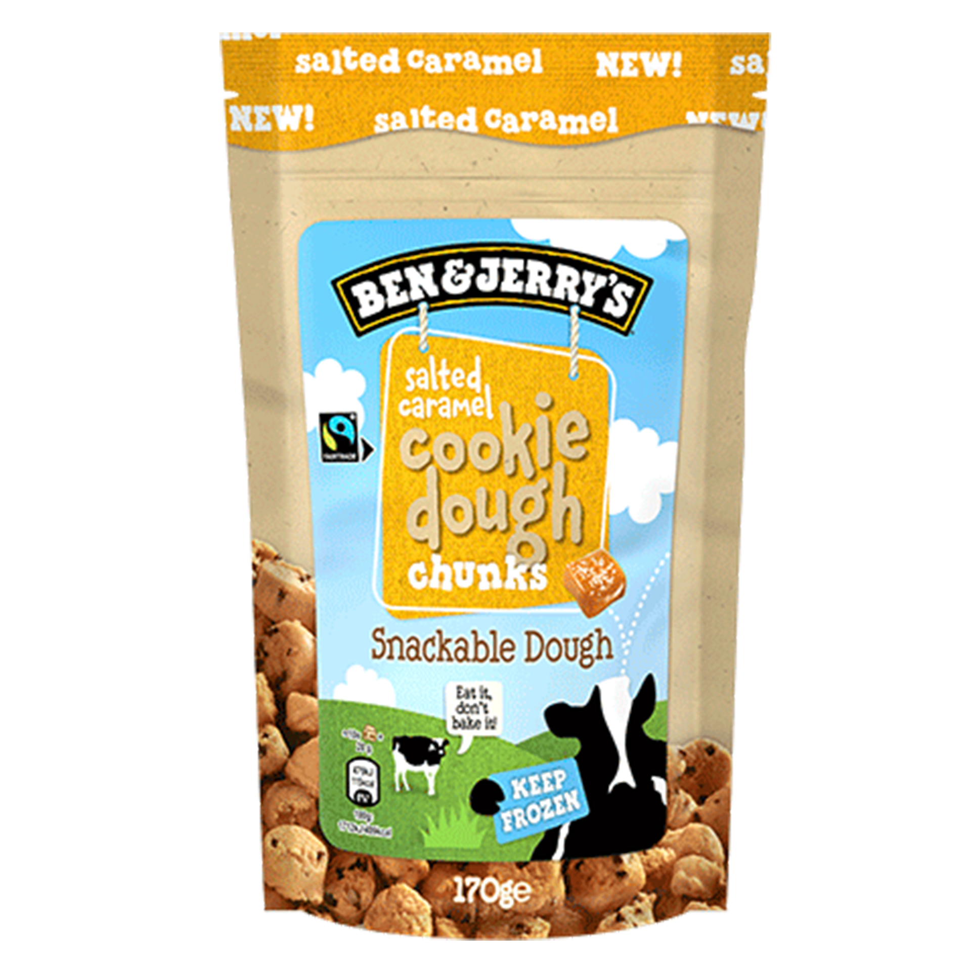 Salted Caramel Cookie Dough Chunks - Bag
