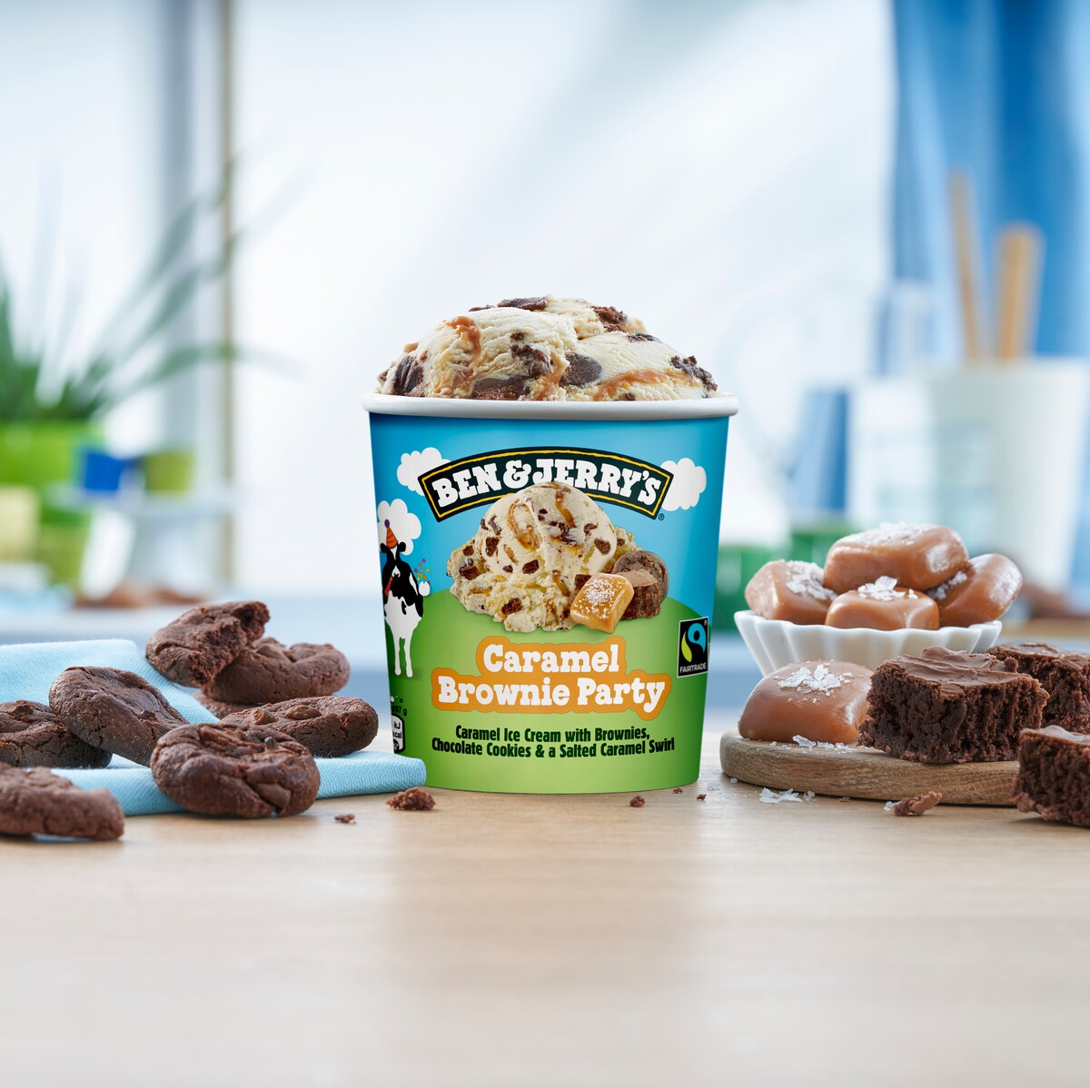 Caramel Brownie Party Glass - Tub 3 / 4