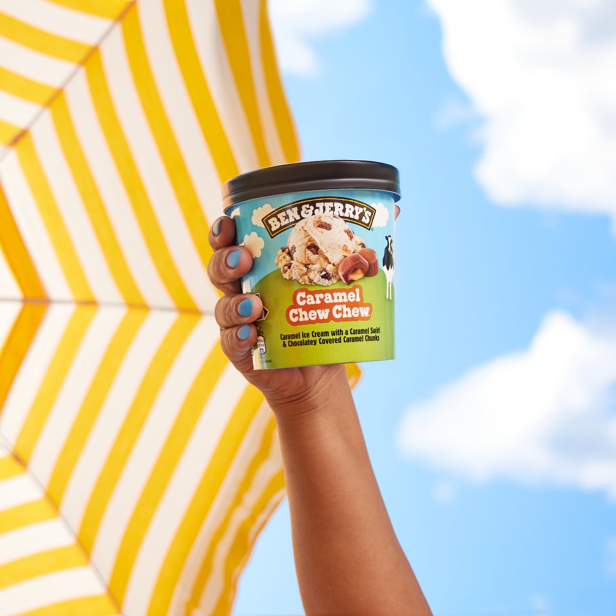 Caramel Chew Chew Glass- Tub 3 / 4