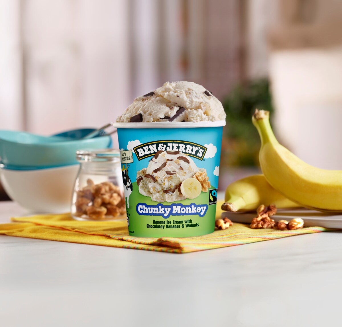 Chunky Monkey Ice Cream - Pint 3 / 3