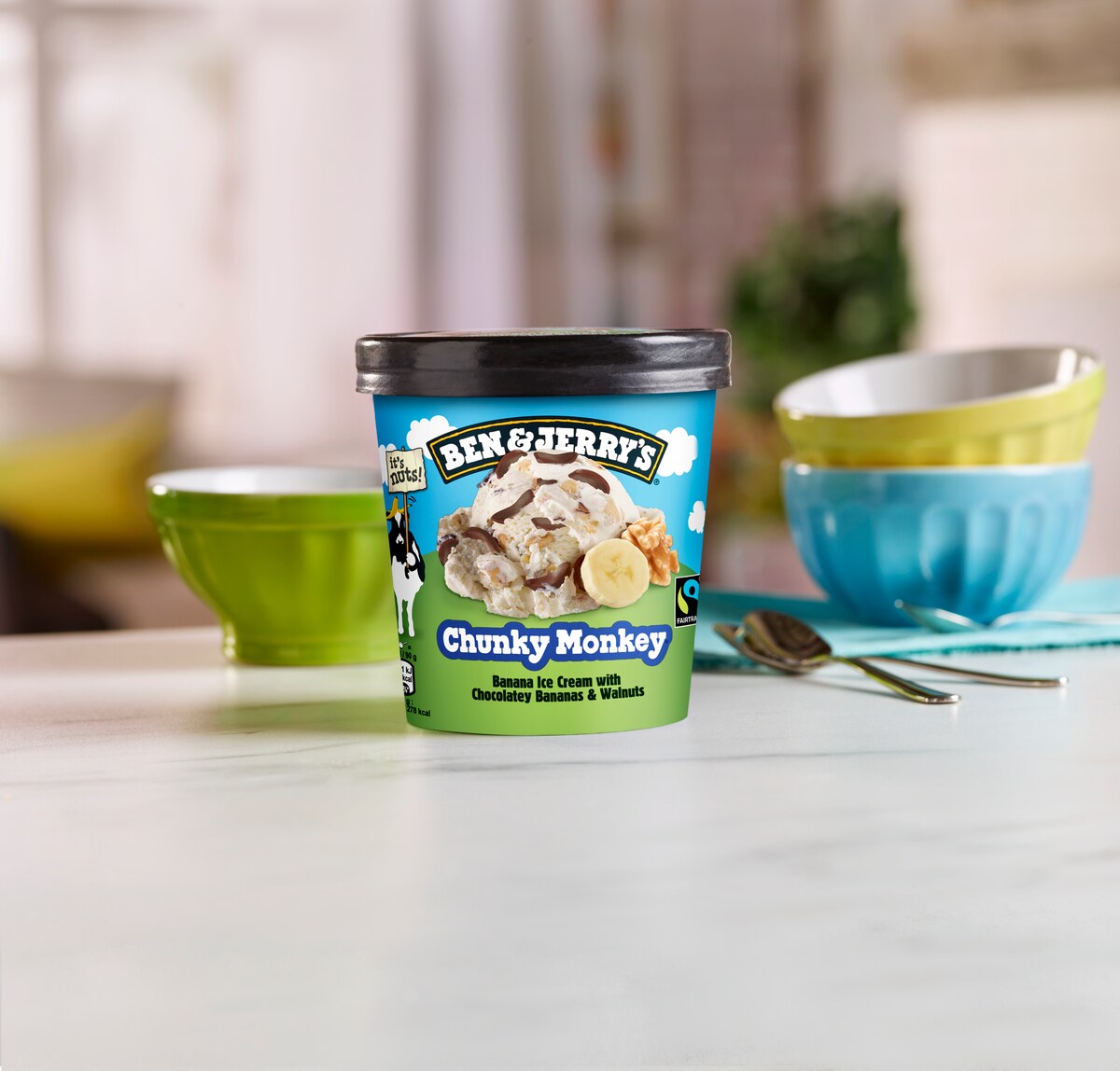 Chunky Monkey Ice Cream - Pint 2 / 3