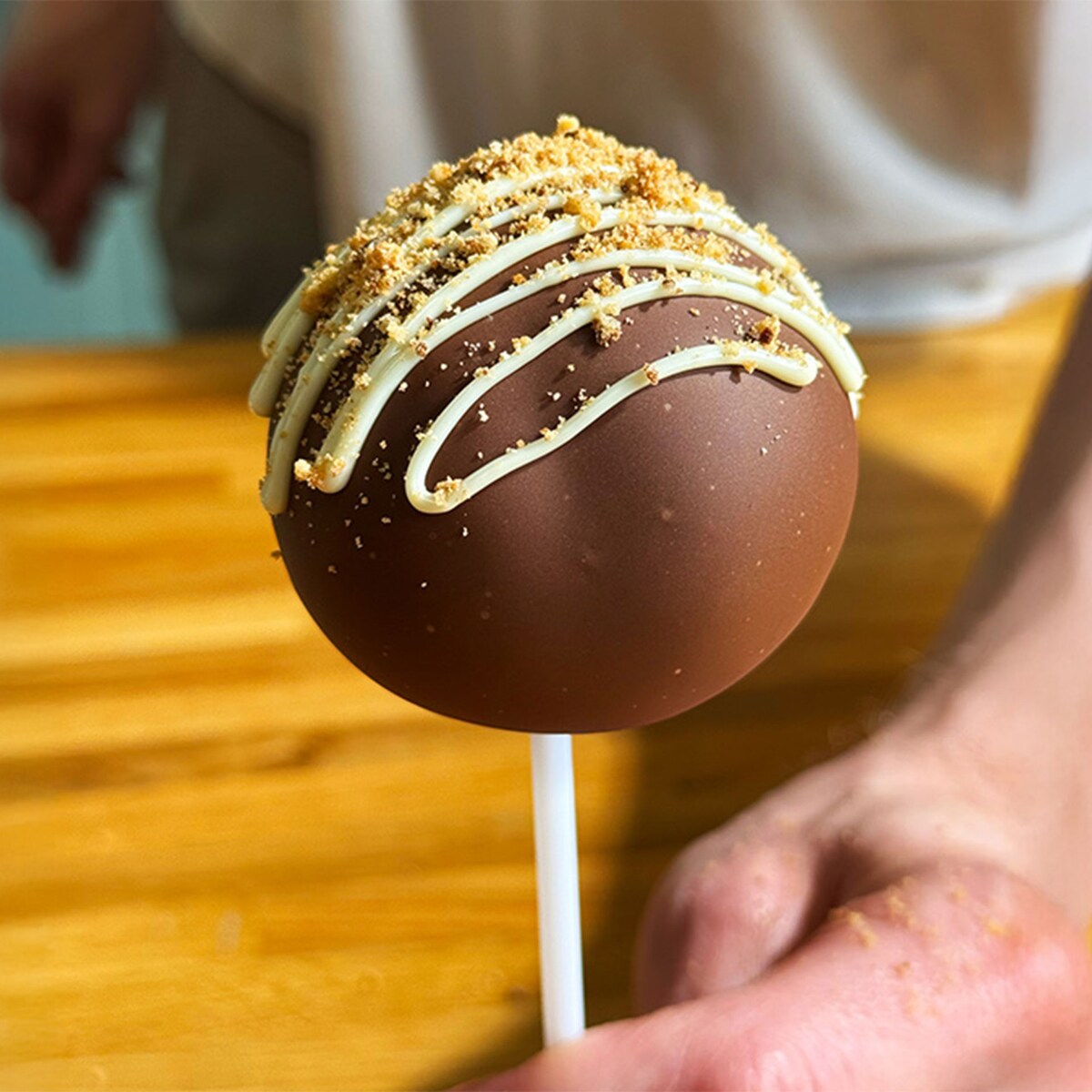 Brownie Ice Cream Pops