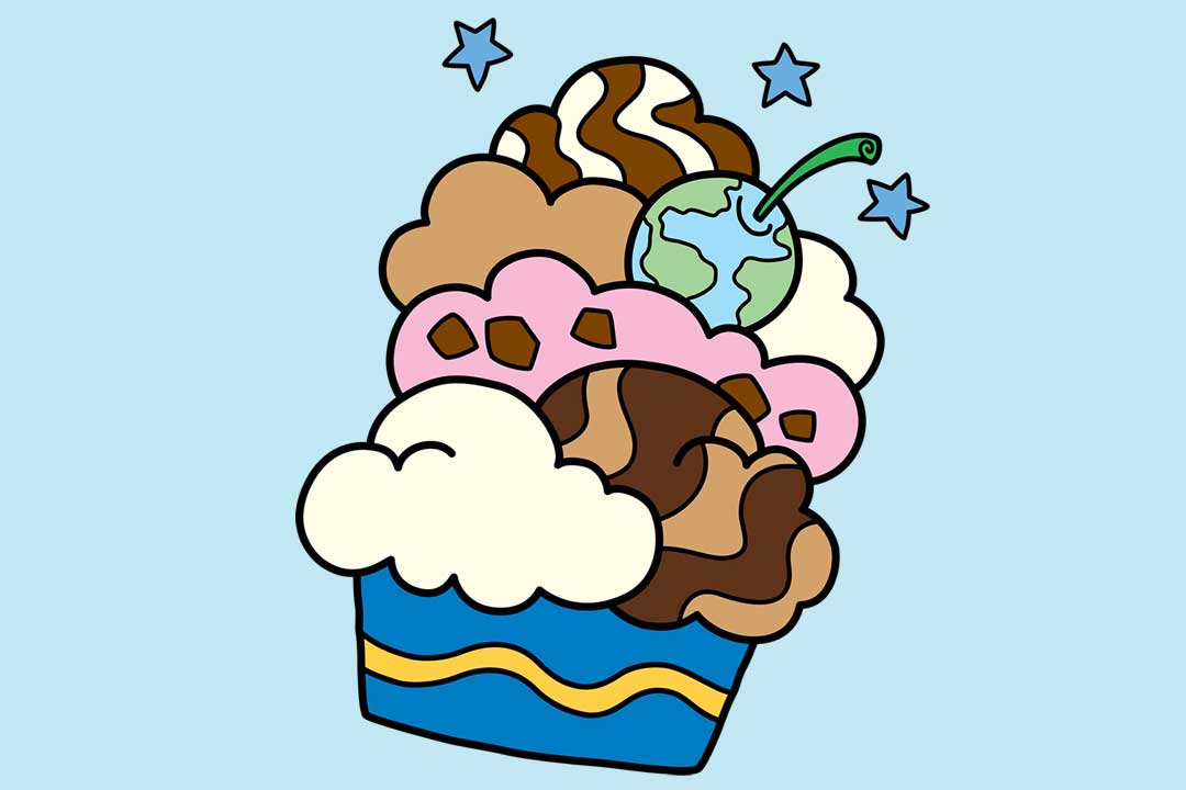 En sundae