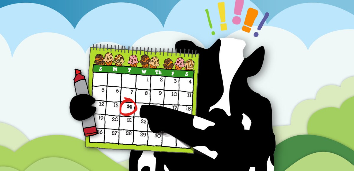 Free Cone Day-kalender